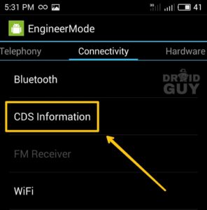 get rid of service signal issue