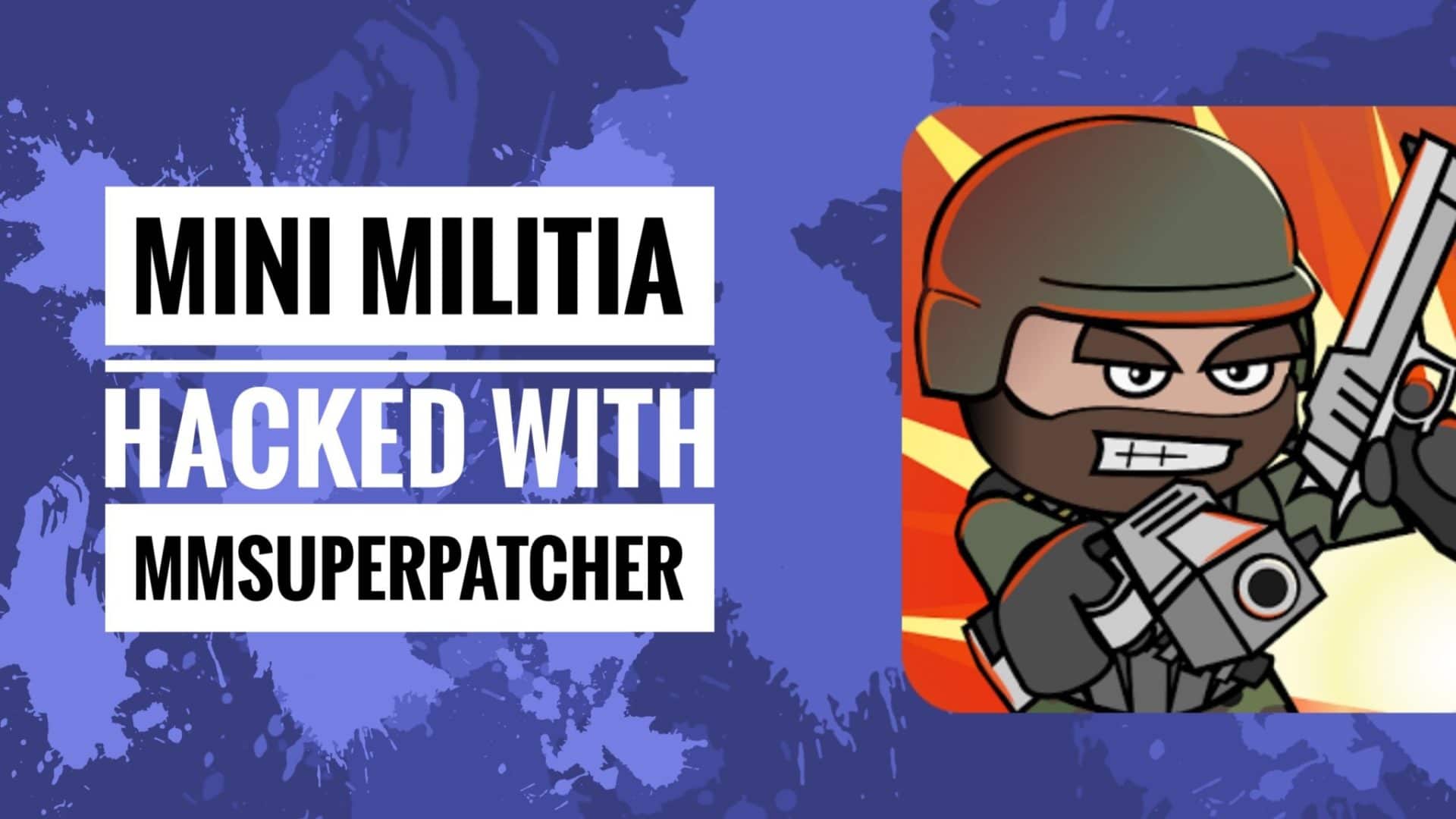 Hack Mini Militia Latest Version v4.0.11 with MMSuperPatcher [NoRoot]