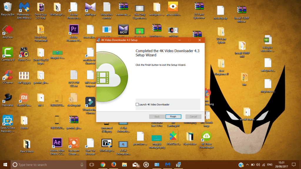 download 4k video's from windows