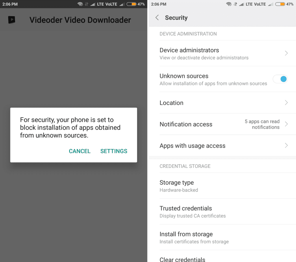 videoder install