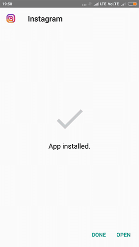 installation complete gb instagram plus
