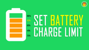 set battery charging limit
