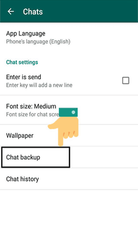 gbwhatsapp chat backup
