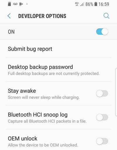 galaxy s9 oem unlock